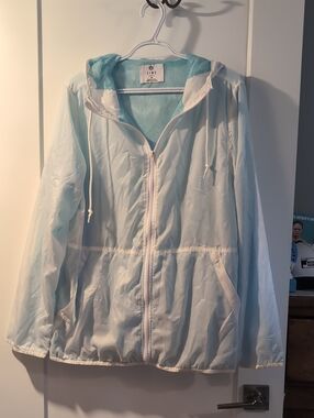 Zine Clothing Light Aqua Mesh Jacket